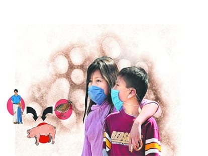 woman died from swine flu.
